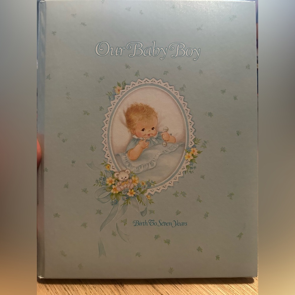 Vintage Our Baby Boy, Birth To Seven Years Baby Book, Unused
Printed In USA